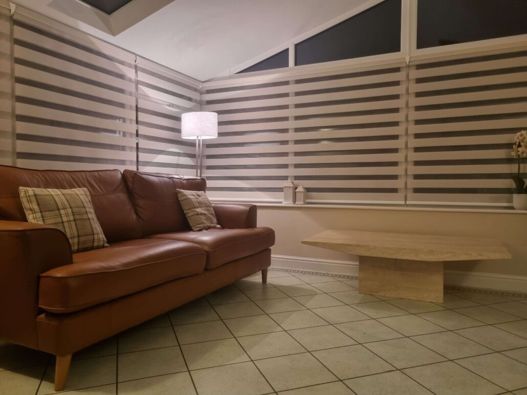 vision roller blinds conservatory